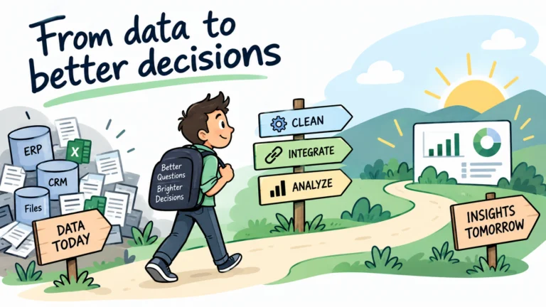 From fragmented data to trustworthy information and faster decisions with BI and a data warehouse